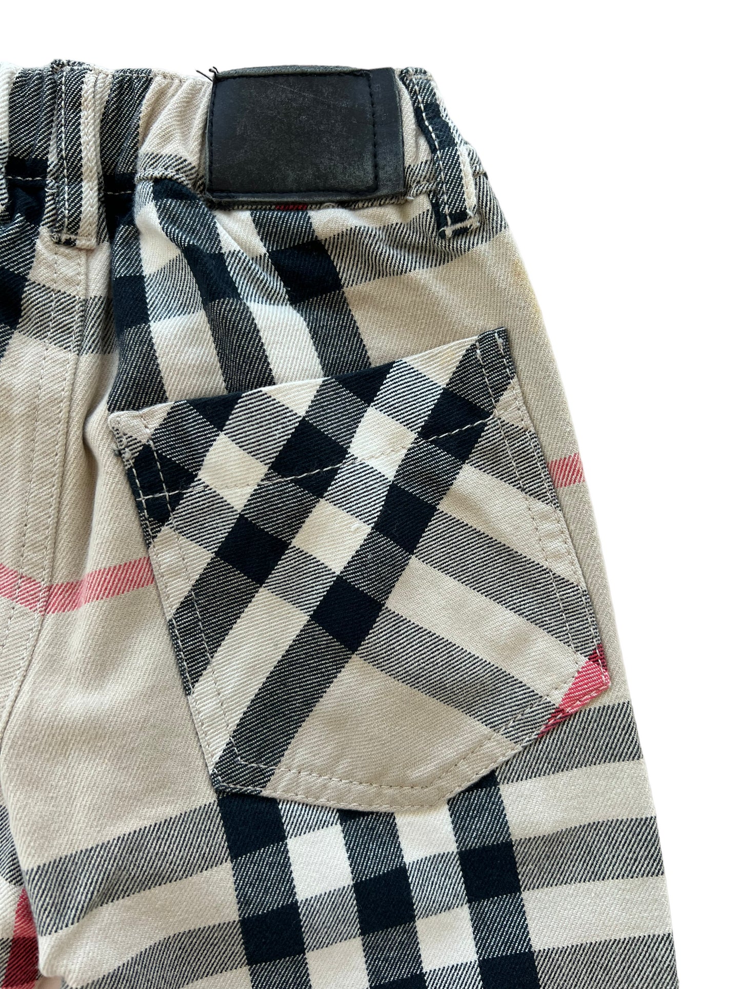 Pantaloni Burberry tartan - 3 anni