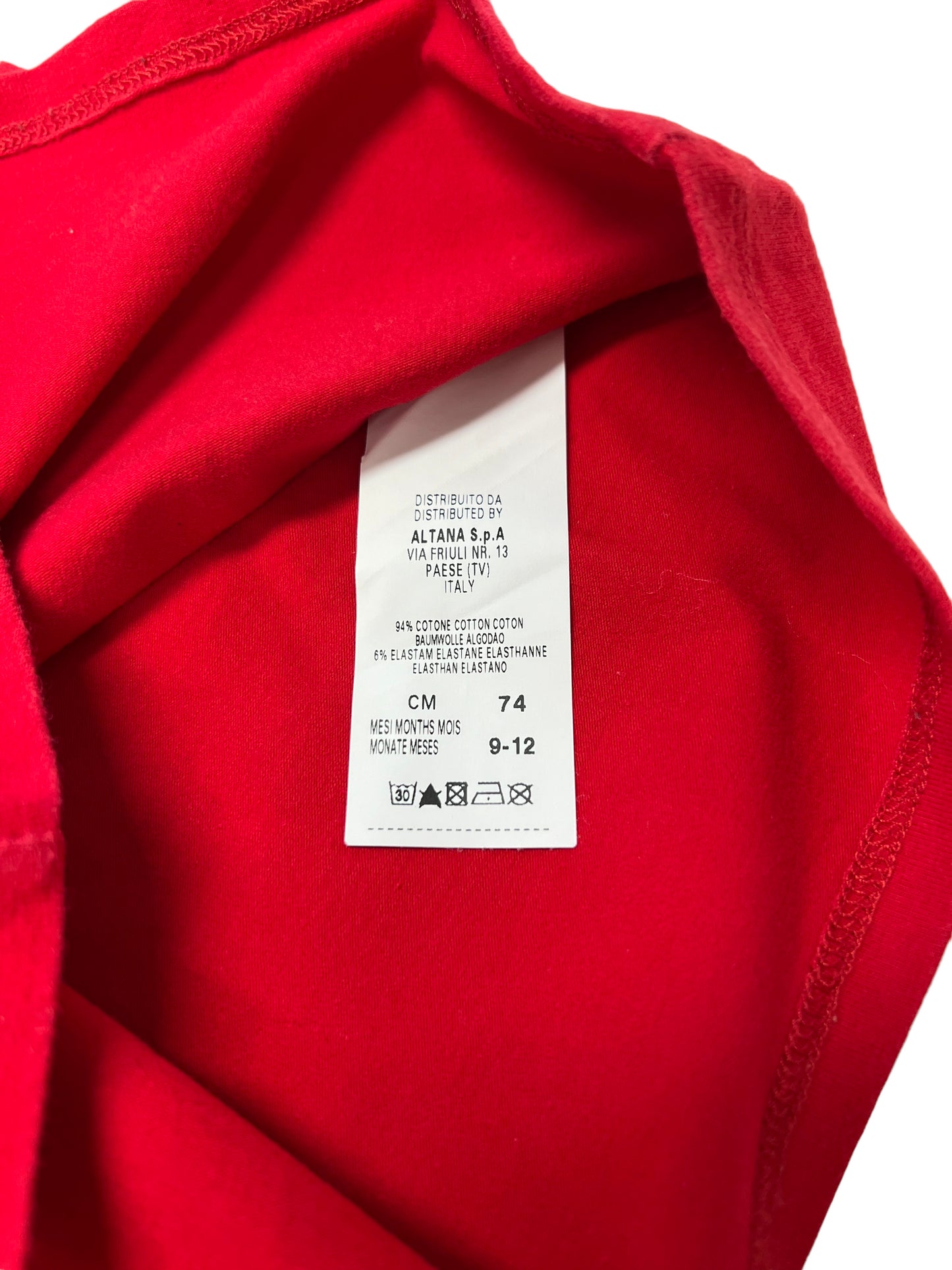 Maglia manica lunga Moschino - 9/12 mesi