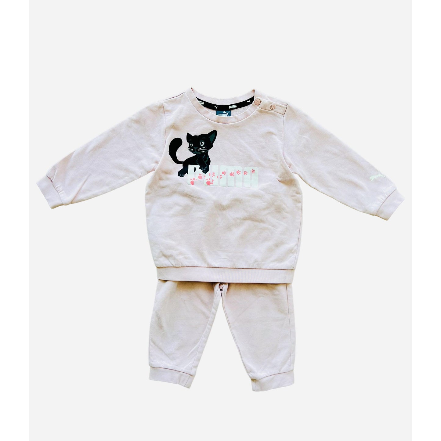 Tuta Puma rosa bambina - 12 mesi