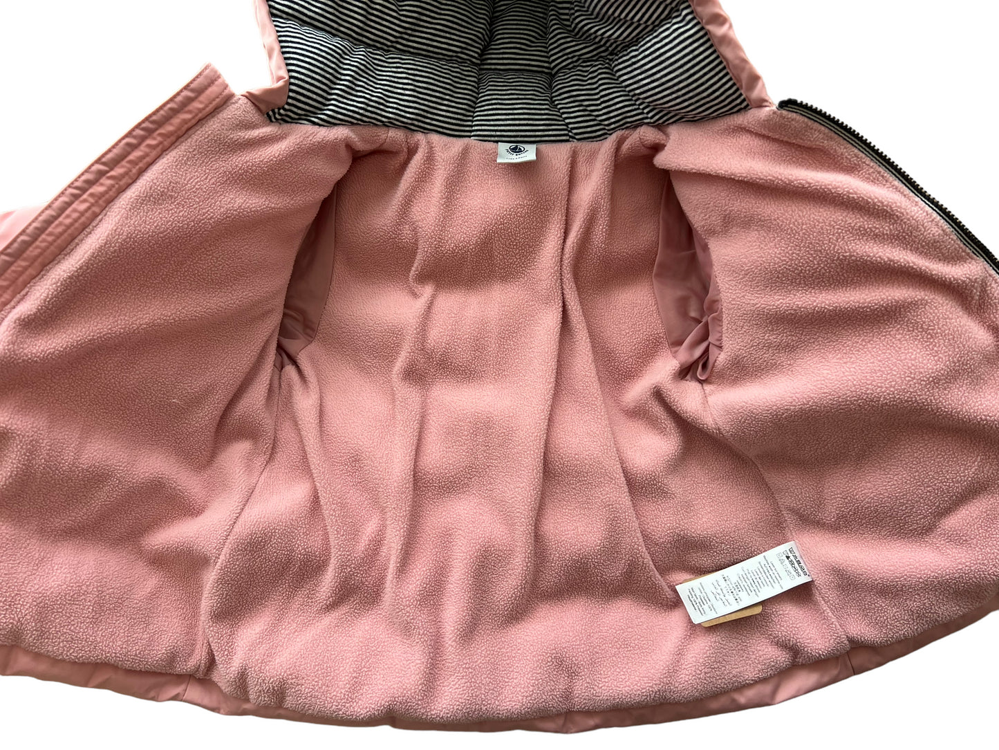 Petit Bateau pink padded jacket - 18 months