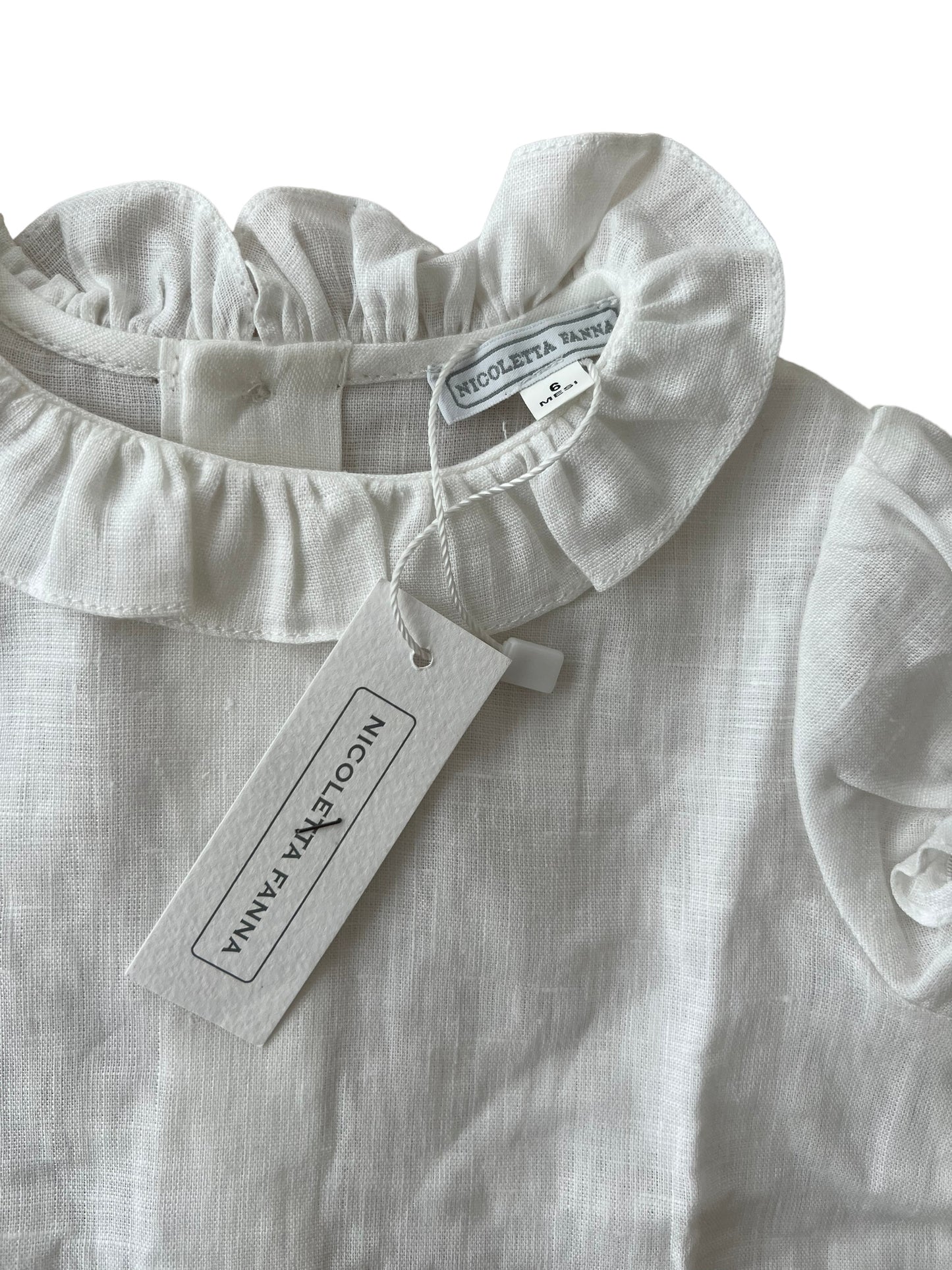 Nicoletta Fanna linen shirt - 6 months