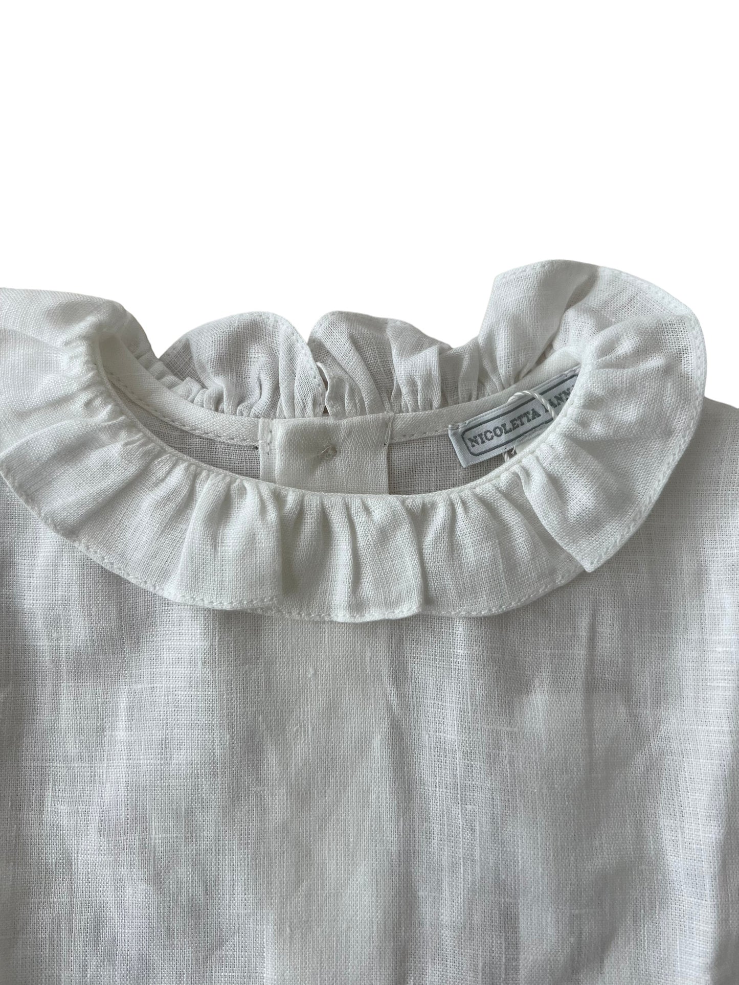 Nicoletta Fanna linen shirt - 6 months