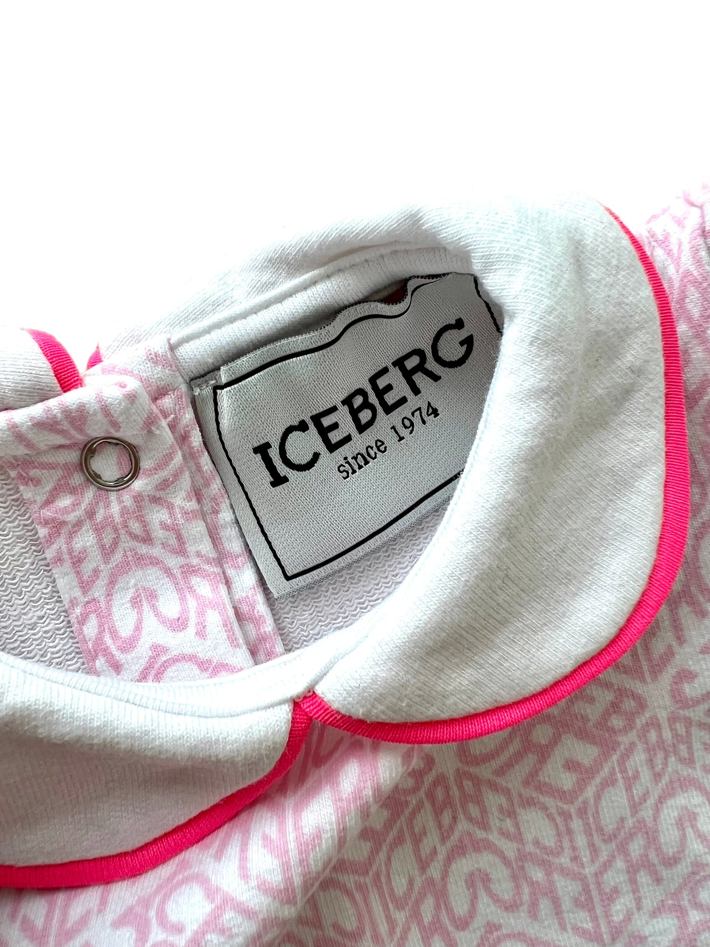 Iceberg onesie - 1 month