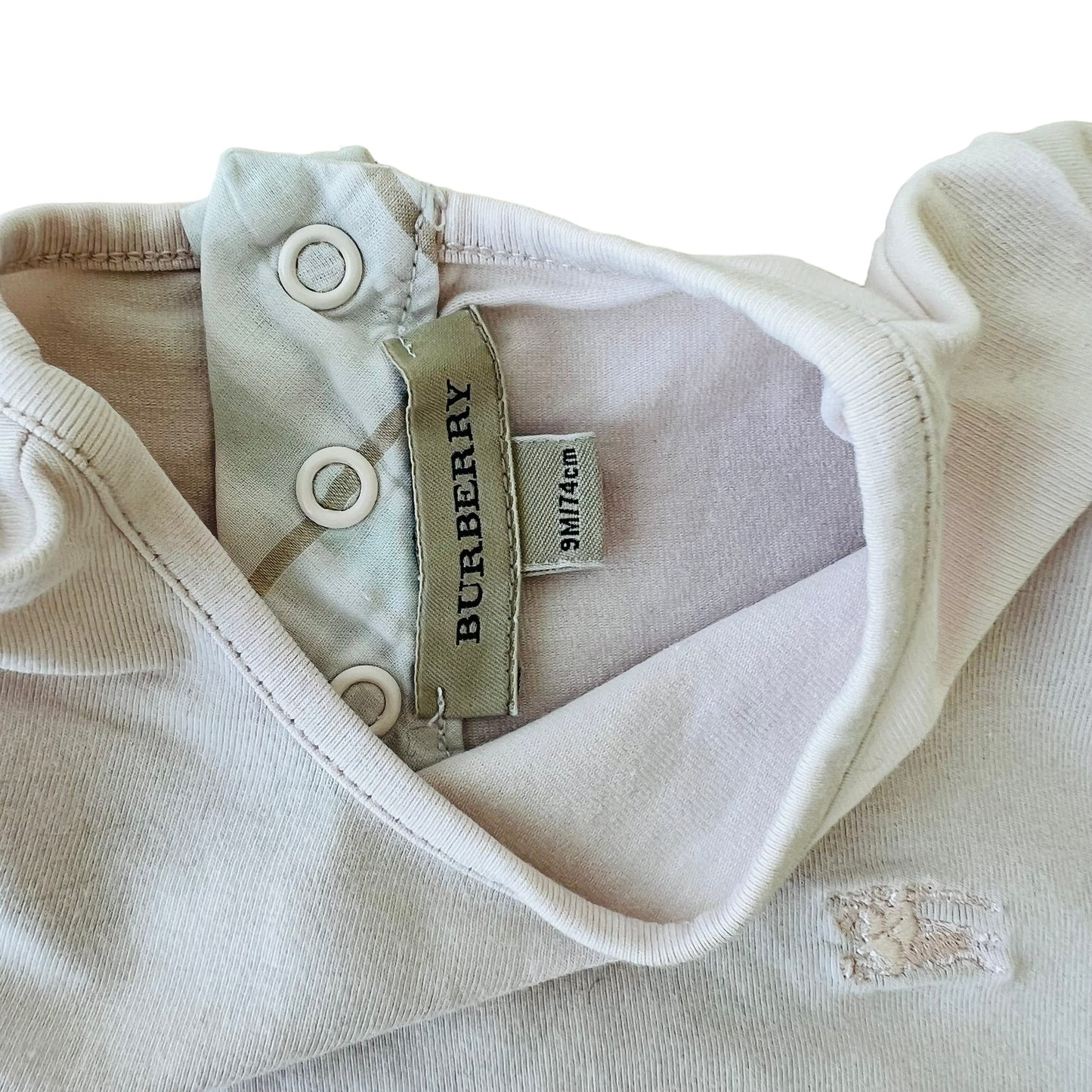 T-shirt manica lunga Burberry - 9 mesi