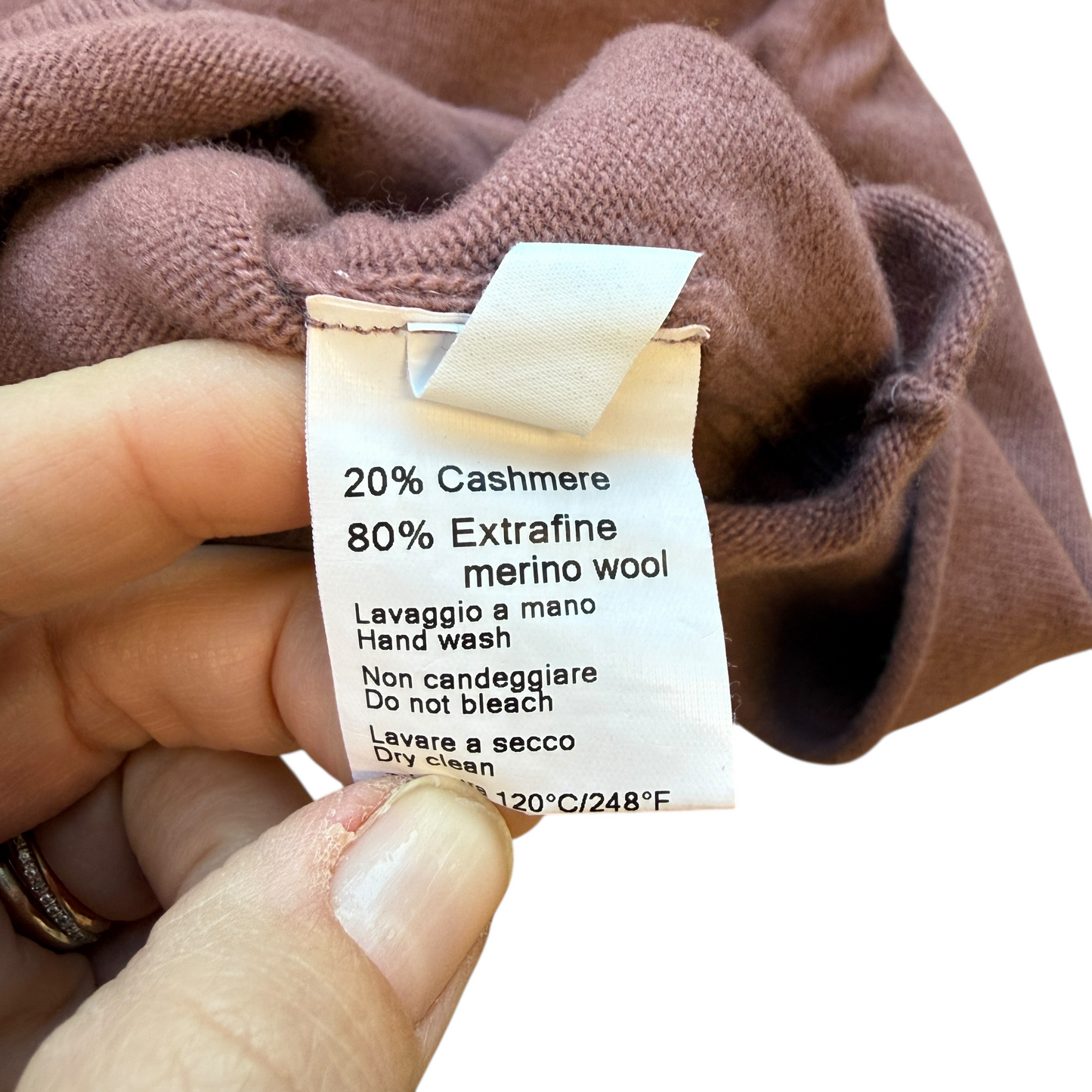 Maglia lana merino e cashmere Babe&Tess - 18 mesi