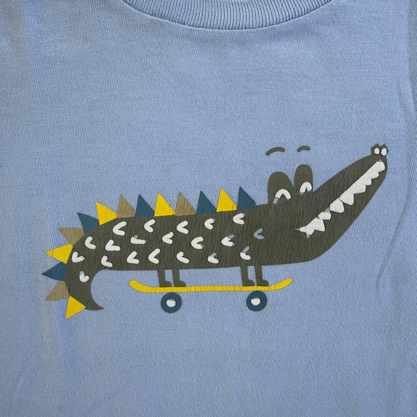 T-shirt stampa coccodrillo Il Gufo - 36 mesi