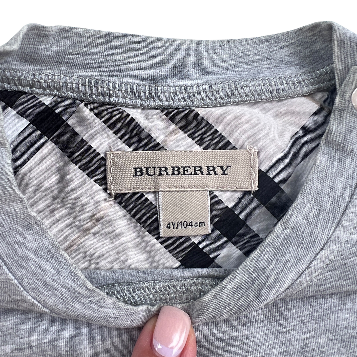 Completo T-shirt e bermuda Burberry - 4 anni