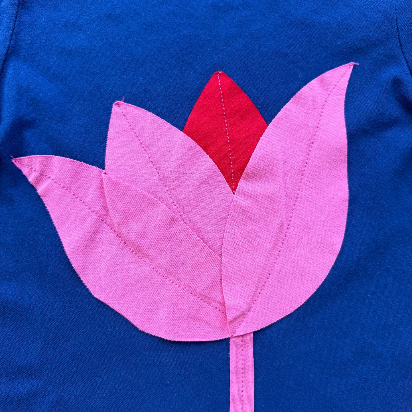 Abito cotone fiore Il Gufo - 6 anni