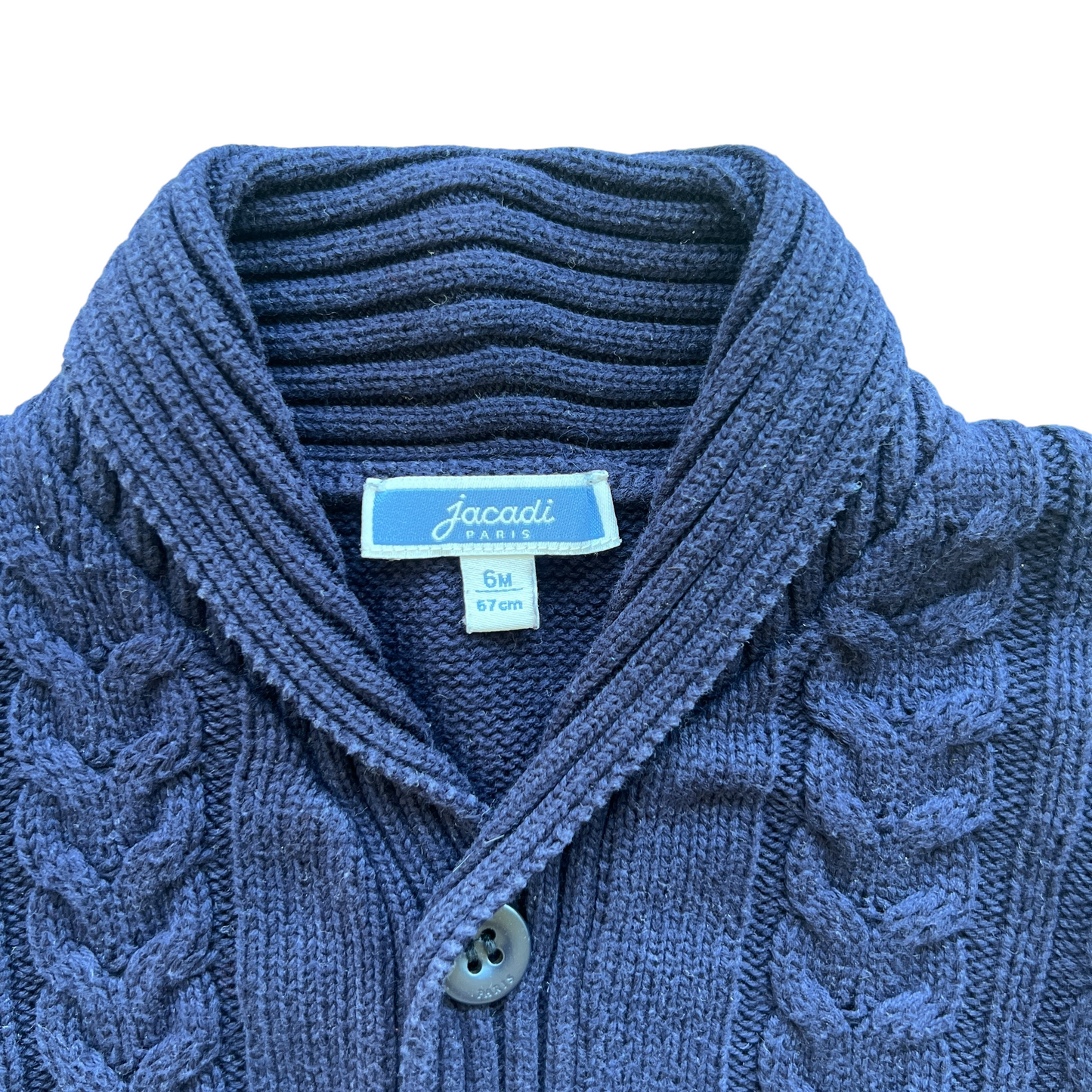 Cardigan colletto risvolto Jacadi - 6 mesi