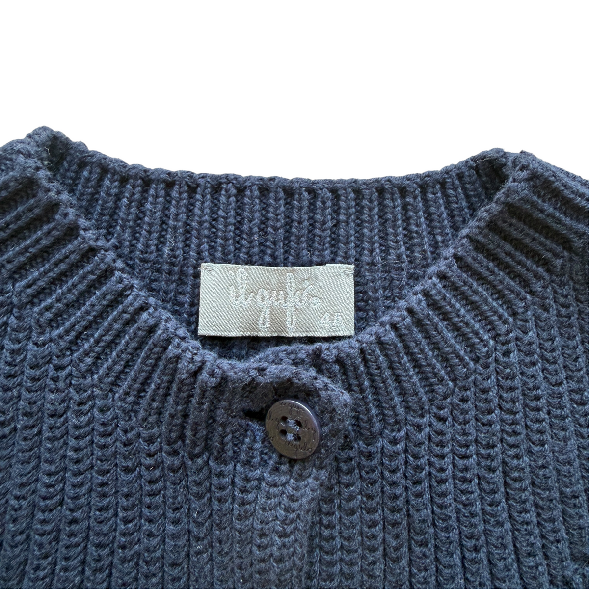 Cardigan senza maniche blu Il Gufo - 4 anni