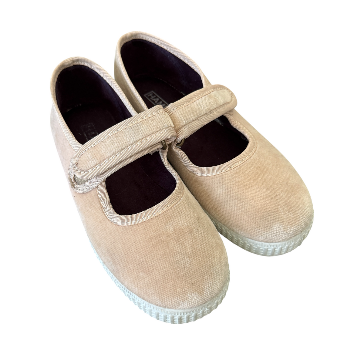 Ballerine mod. Mary Jane in velluto Hampton Canvas - numero 32
