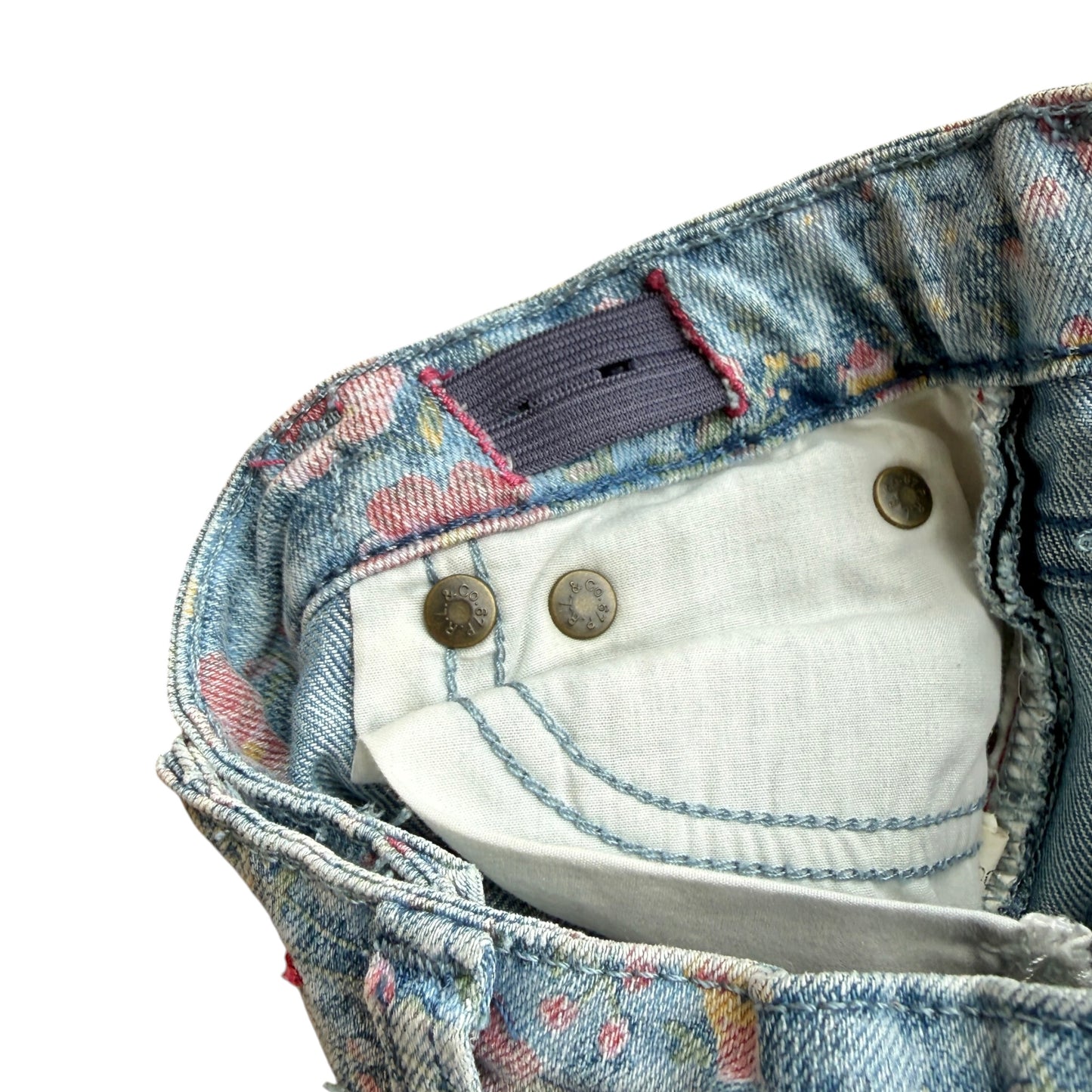 Jeans fiori mod. Bowery skinny Polo Ralph Lauren - 6 anni