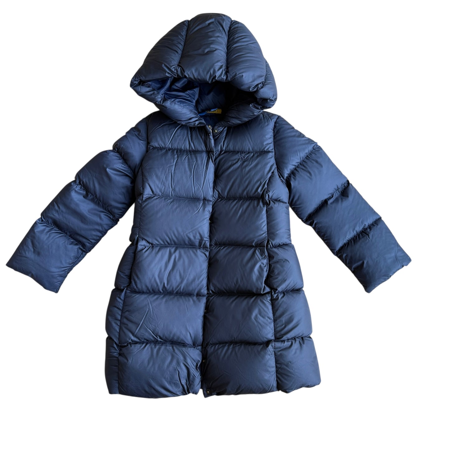 Piumino lungo Polo Ralph Lauren blu - 6 anni