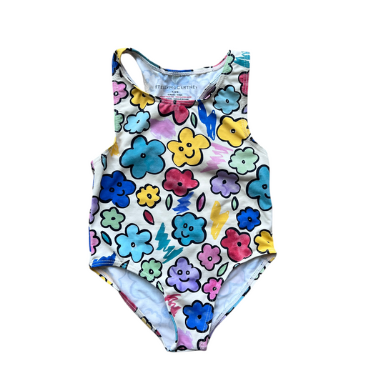 Costume intero fiori Stella McCartney - 18 mesi