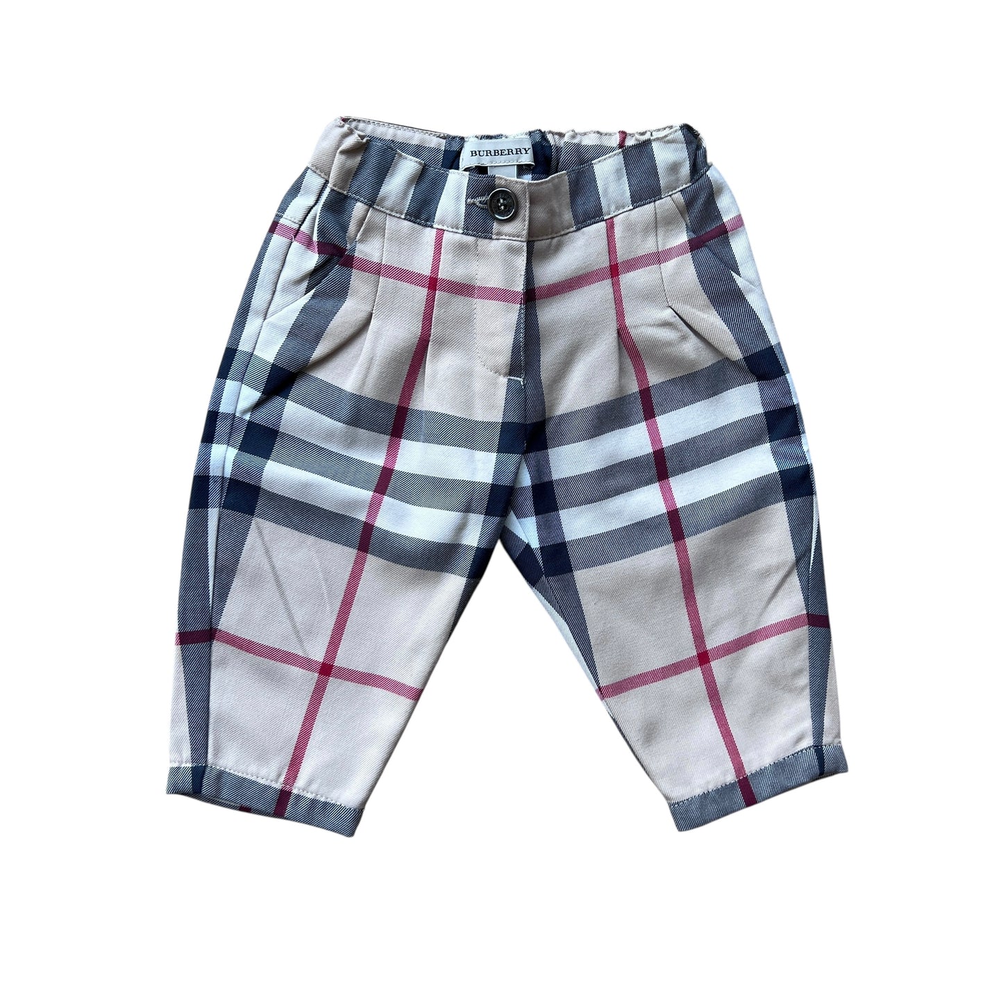 Pantaloni fresco lana Burberry - 6 mesi