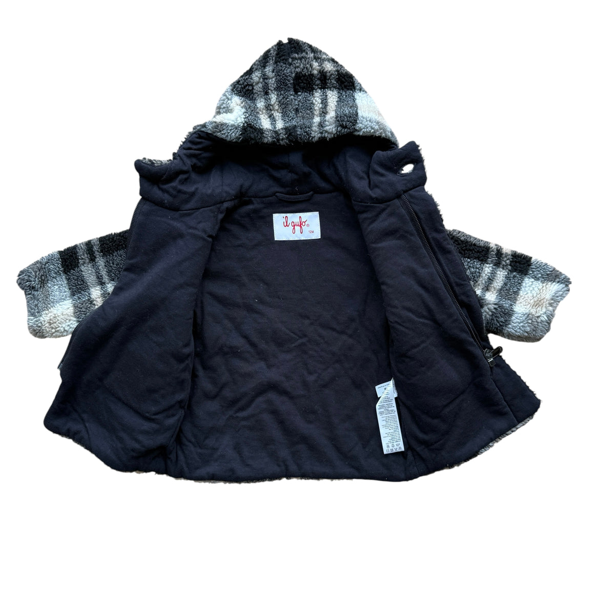 Giacca mod. Montgomery teddy Il Gufo - 12 mesi