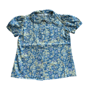 Camicia manica corta liberty Nicoletta Fanna - 2 anni