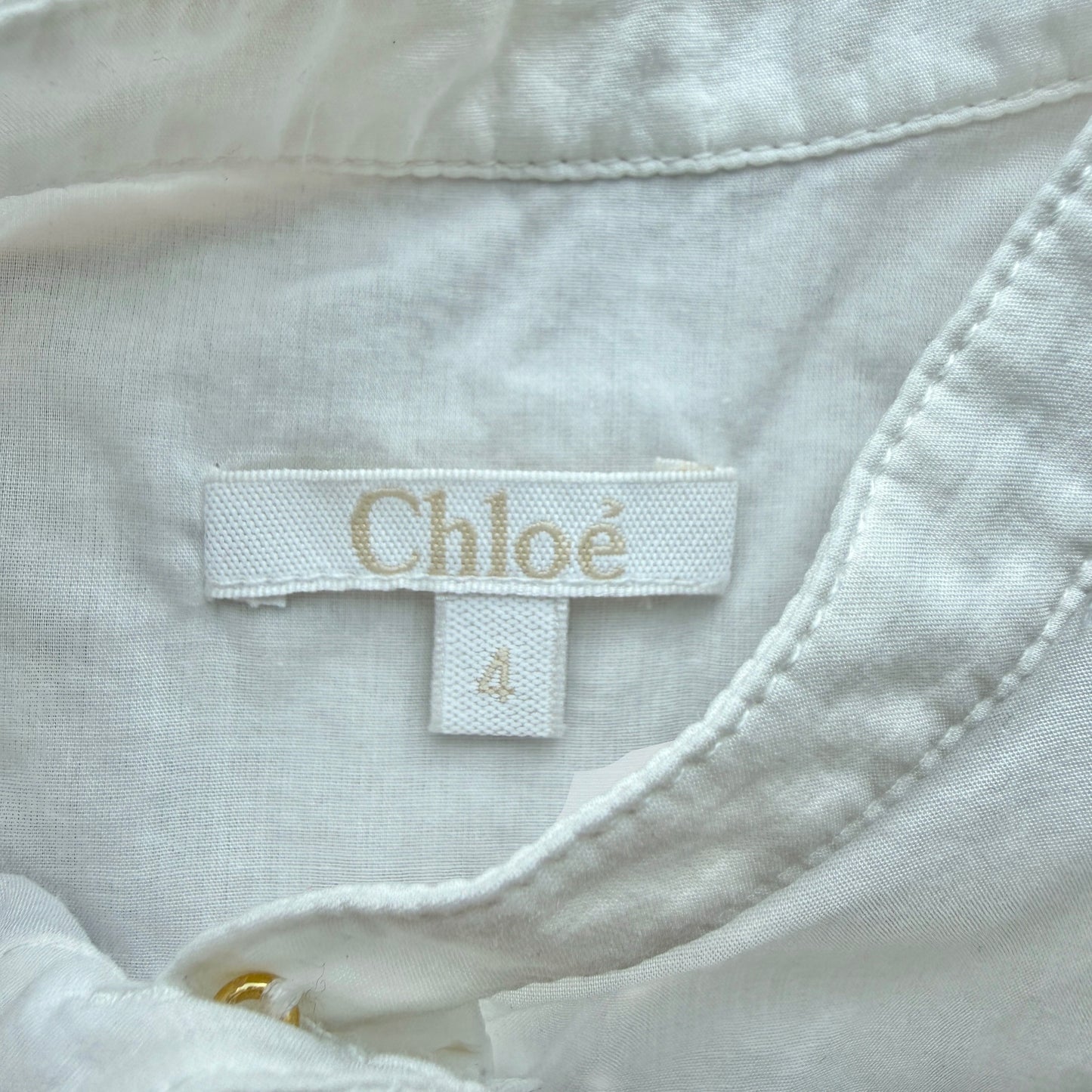 Camicia collo coreana Chloè - 4 anni
