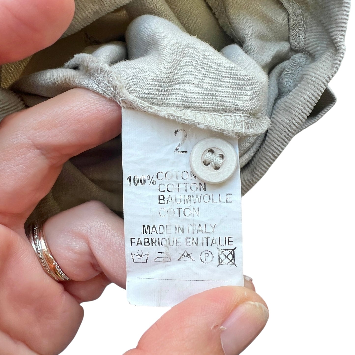 Tuta microvelluto con shorts Portami con Te - 2 anni