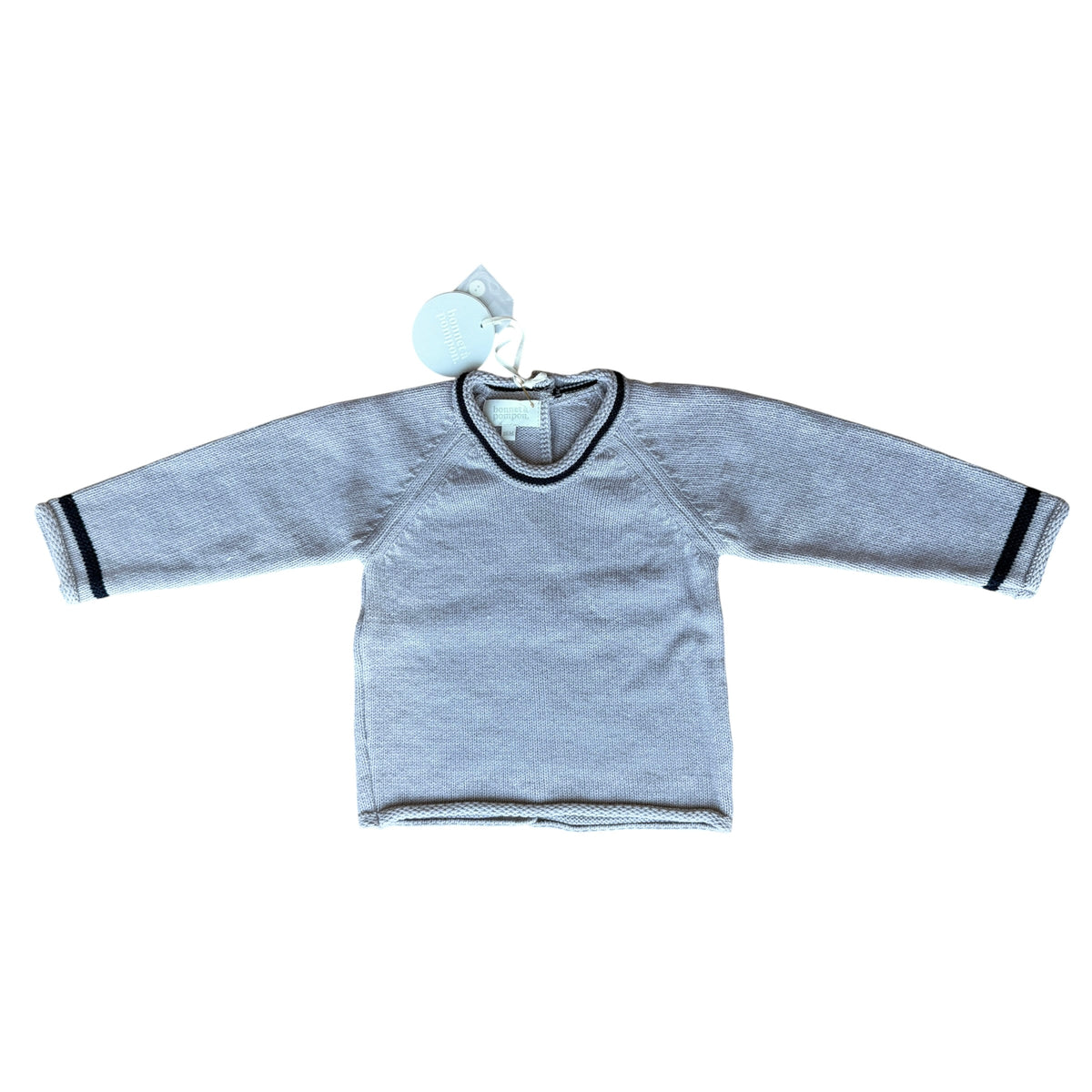 Maglioncino misto lana Bonnet à Pompon NUOVO - 12/18 mesi