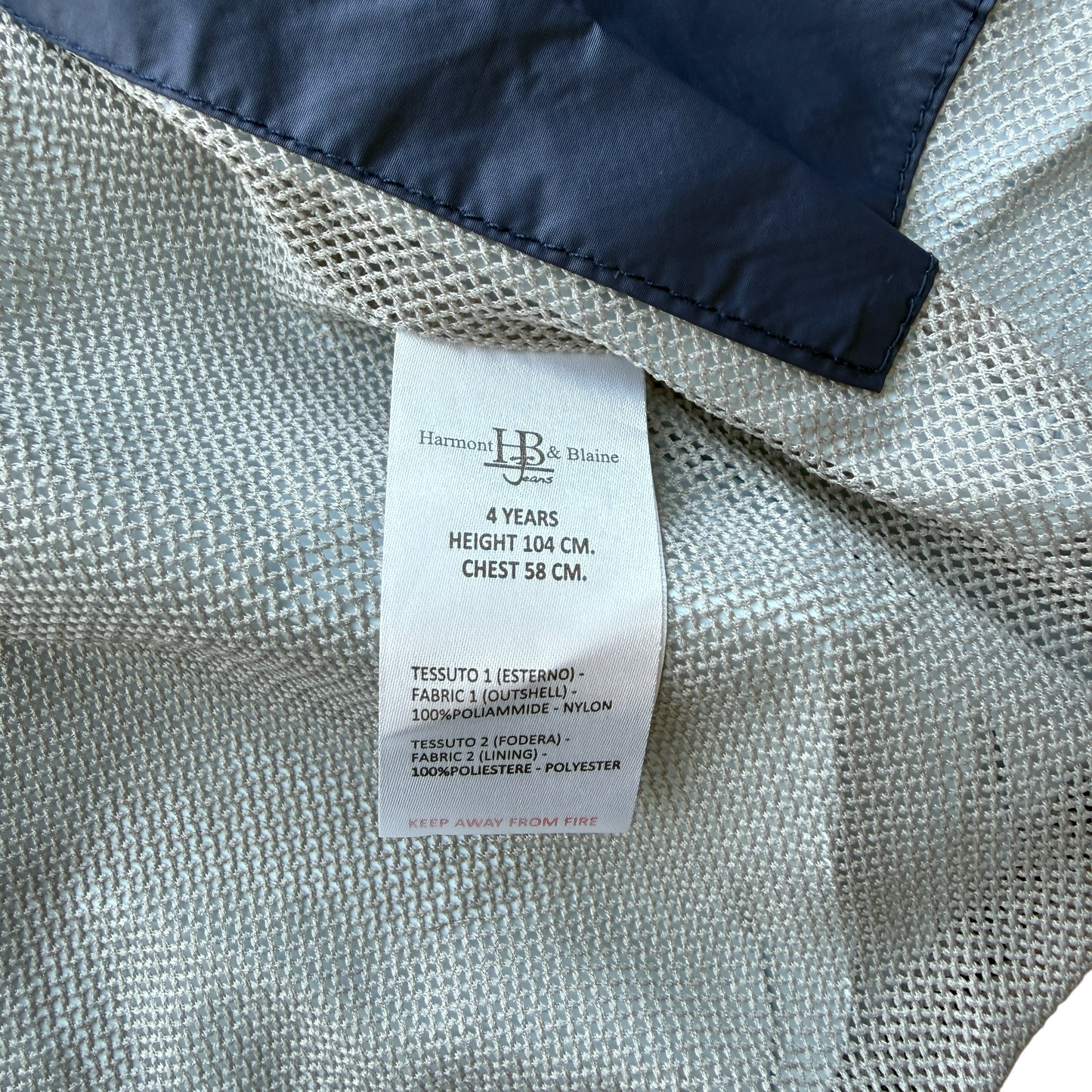 Giubbino antivento Harmont&Blaine - 4 anni