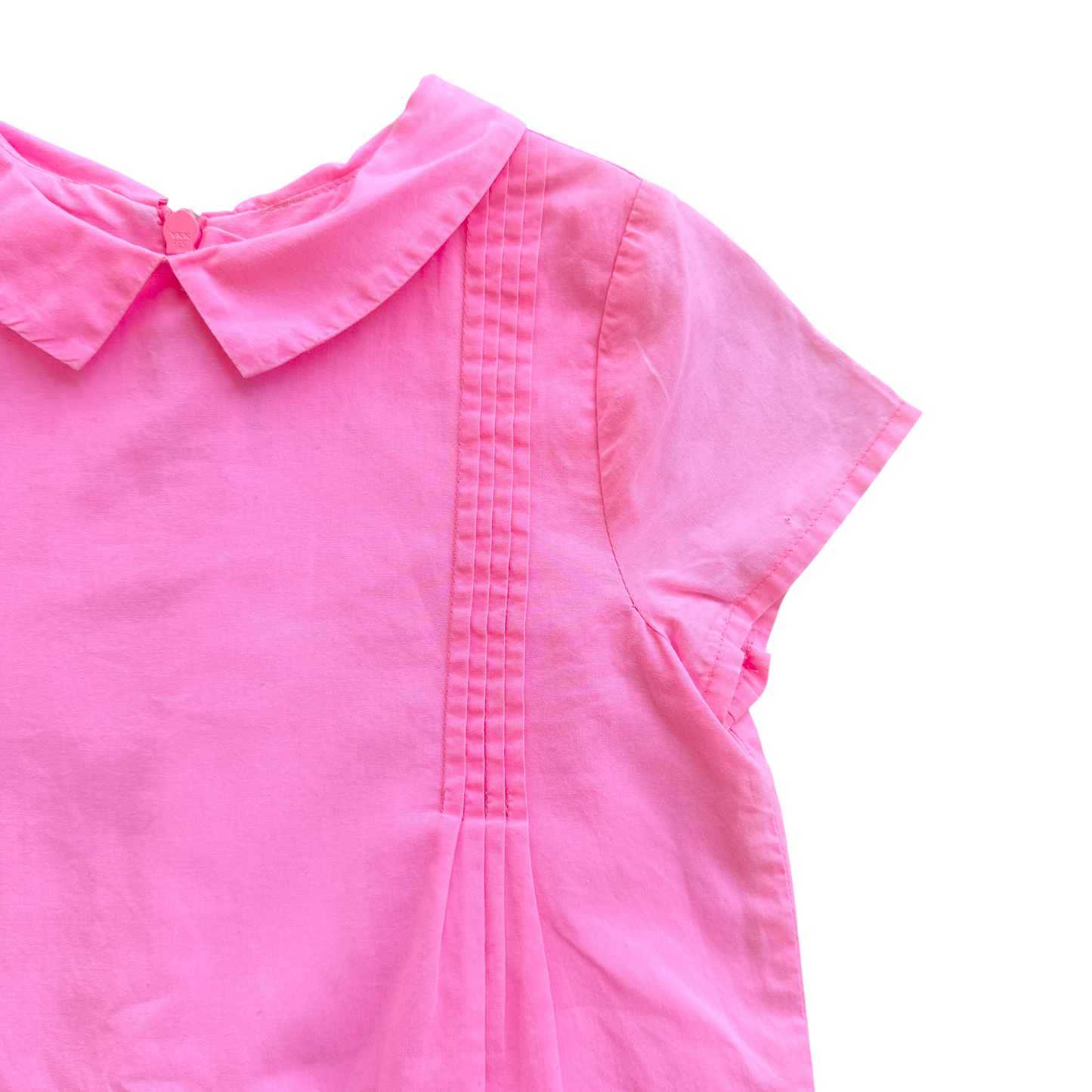 Abito rosa fluo pastello Jacadi - 30/36 mesi