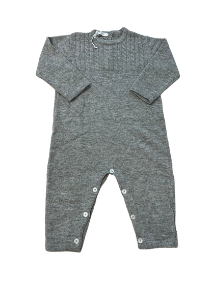 Completo tutina e cardigan Coccodè misto lana merino - 9 mesi