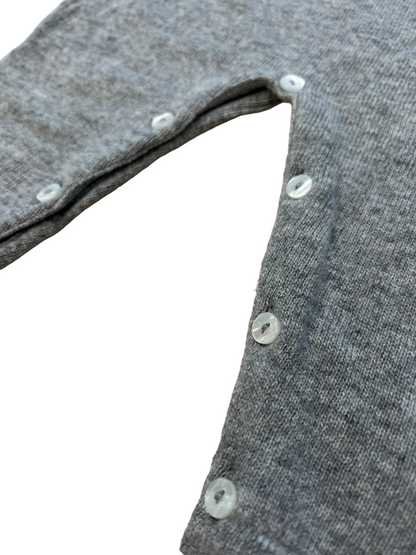 Completo tutina e cardigan Coccodè misto lana merino - 9 mesi