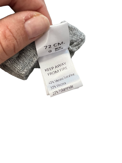 Completo tutina e cardigan Coccodè misto lana merino - 9 mesi