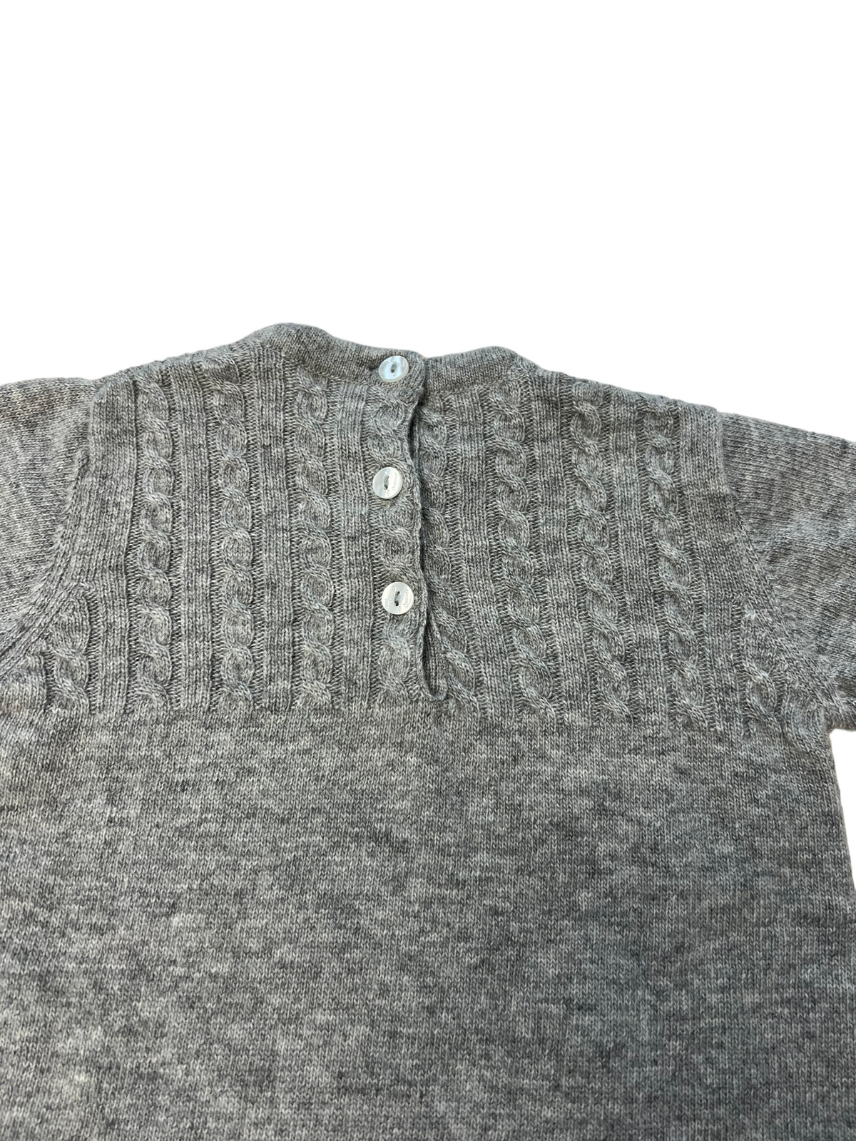 Completo tutina e cardigan Coccodè misto lana merino - 9 mesi