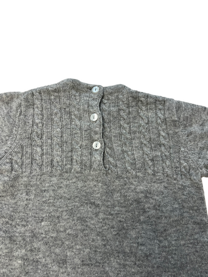 Completo tutina e cardigan Coccodè misto lana merino - 9 mesi
