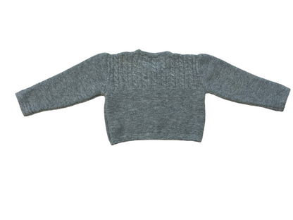 Completo tutina e cardigan Coccodè misto lana merino - 9 mesi