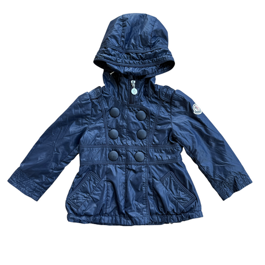 Giubbino mezza stagione blu Moncler - 2 anni