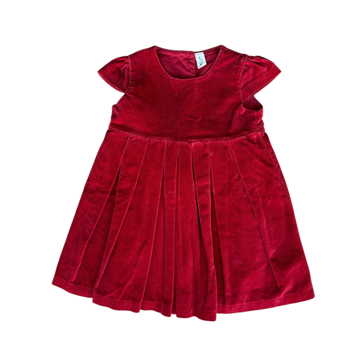 Abito velluto rosso Alligalli - 18 mesi