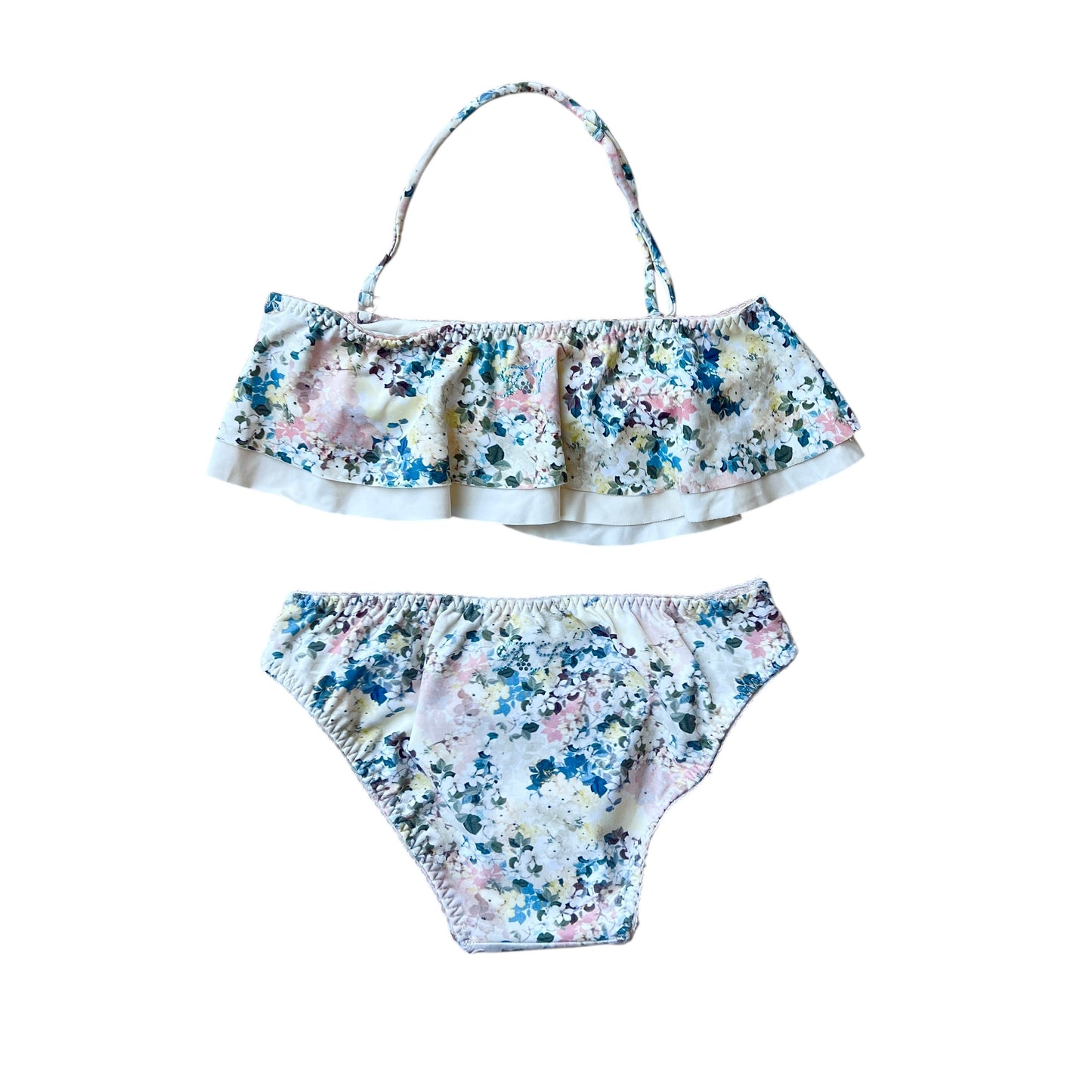 Bikini a fascia con doppio volant Twin Set - 6 anni