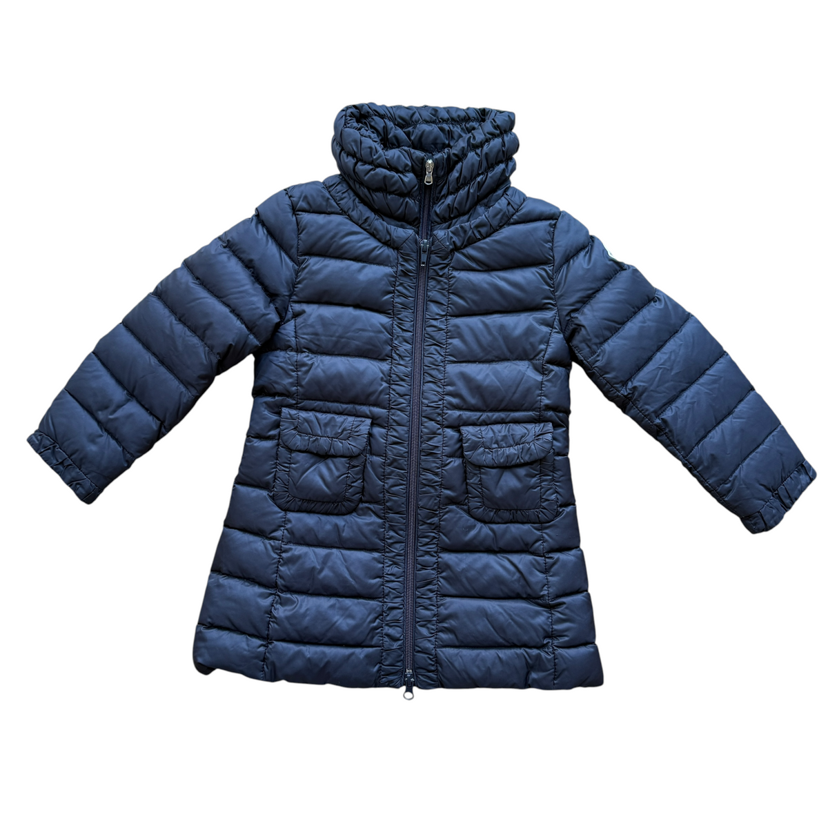 Moncler down jacket with logo on the back - 12/18 months