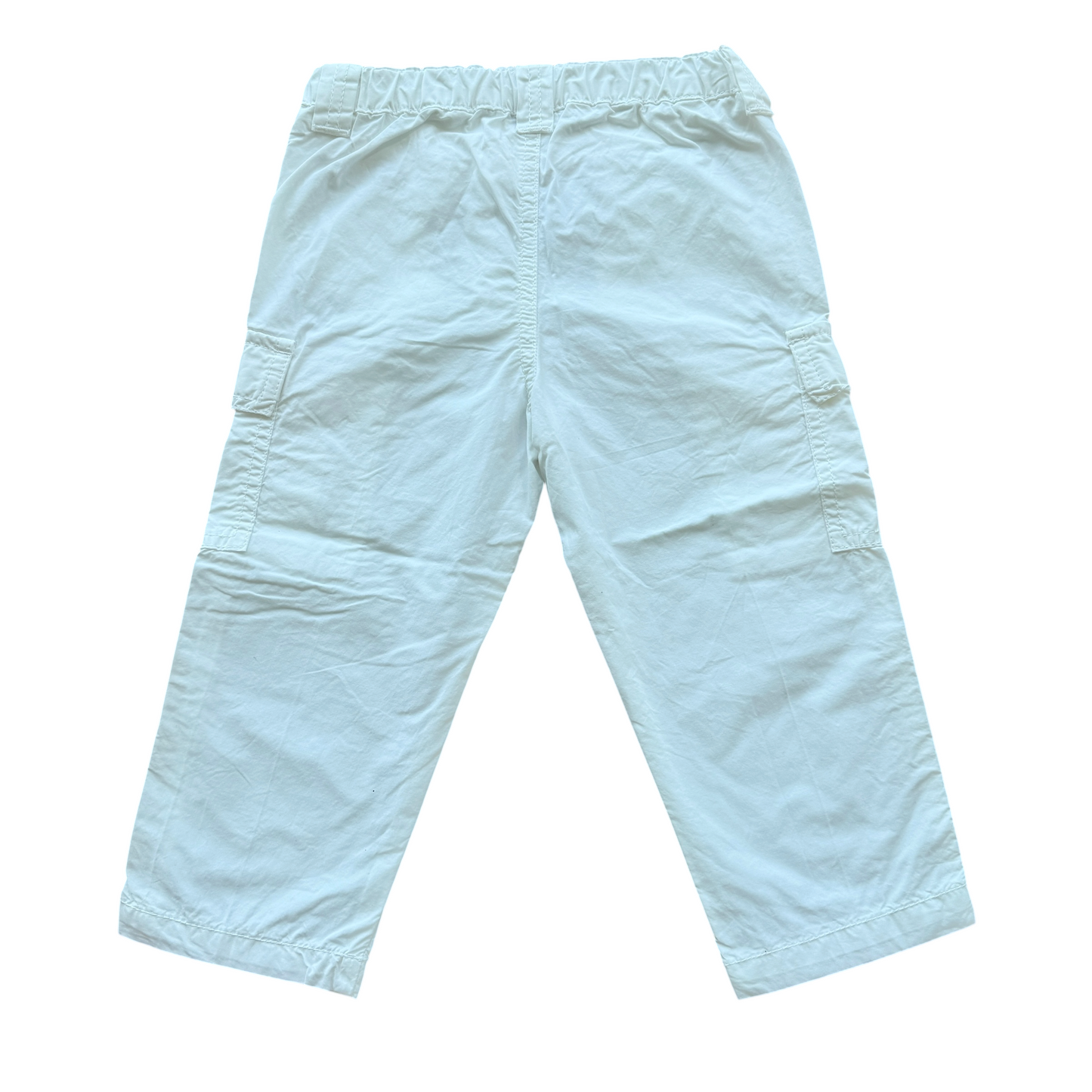 Pantaloni cargo bianchi Il Gufo - 2 anni