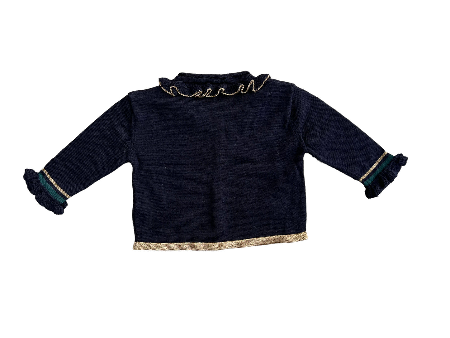 Completo elegante natalizio Aletta - 1 mese