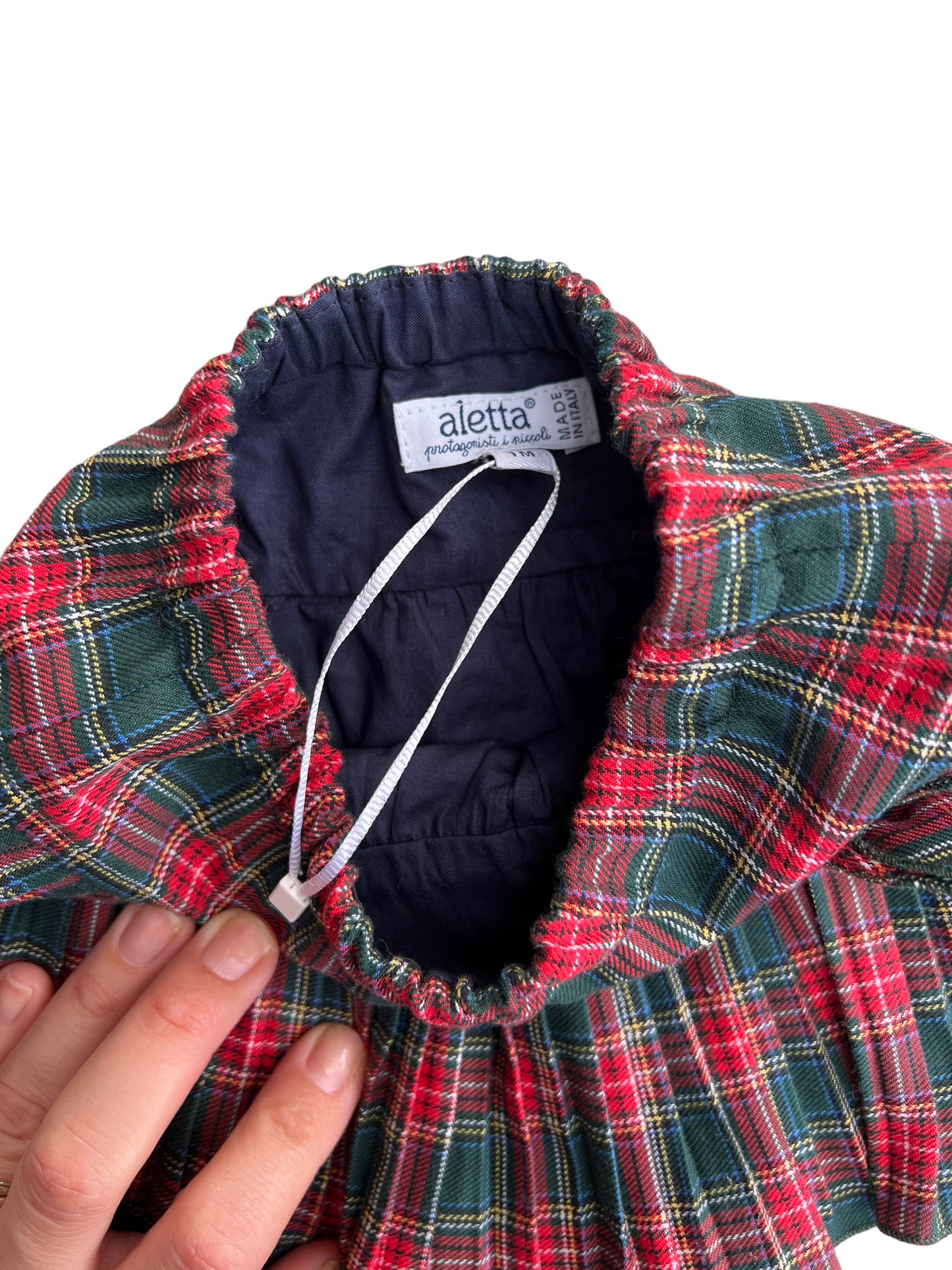 Completo elegante natalizio Aletta - 1 mese