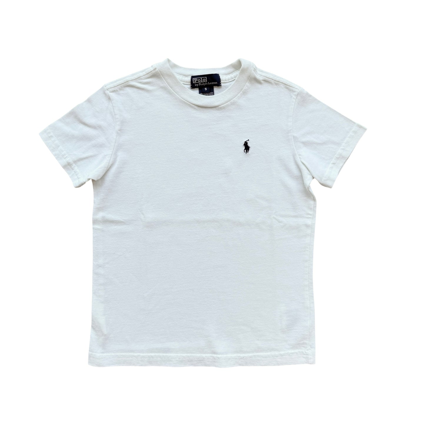 T-shirt bianca Polo Ralph Lauren - 5 anni