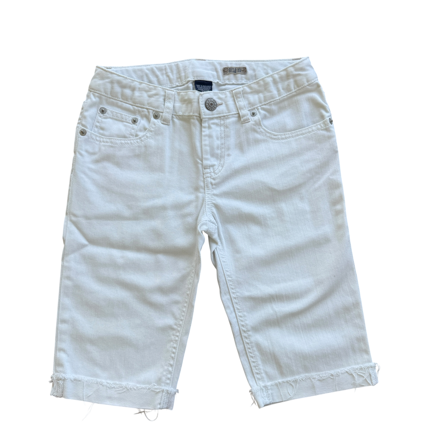 Bermuda jeans bianchi Ralph Lauren - 10 anni