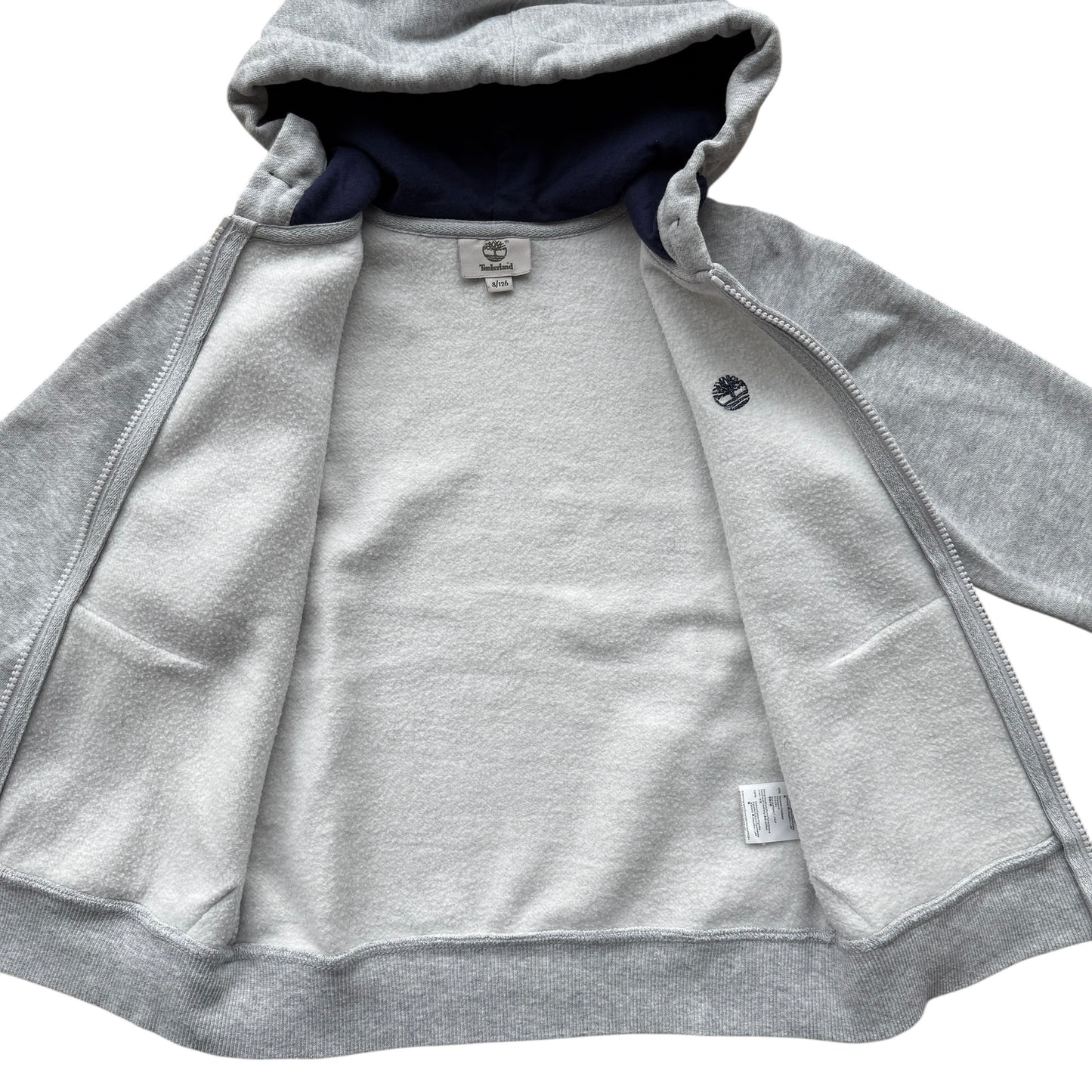 Felpa full zip con cappuccio Timberland - 8 anni