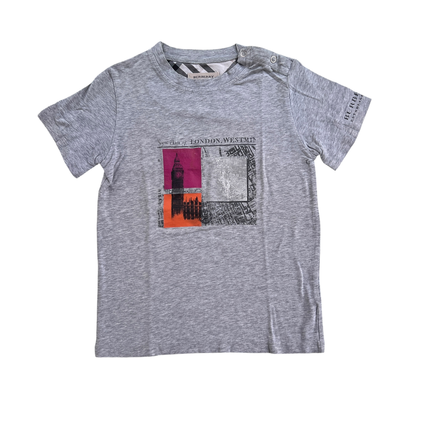 Completo T-shirt e bermuda Burberry - 4 anni