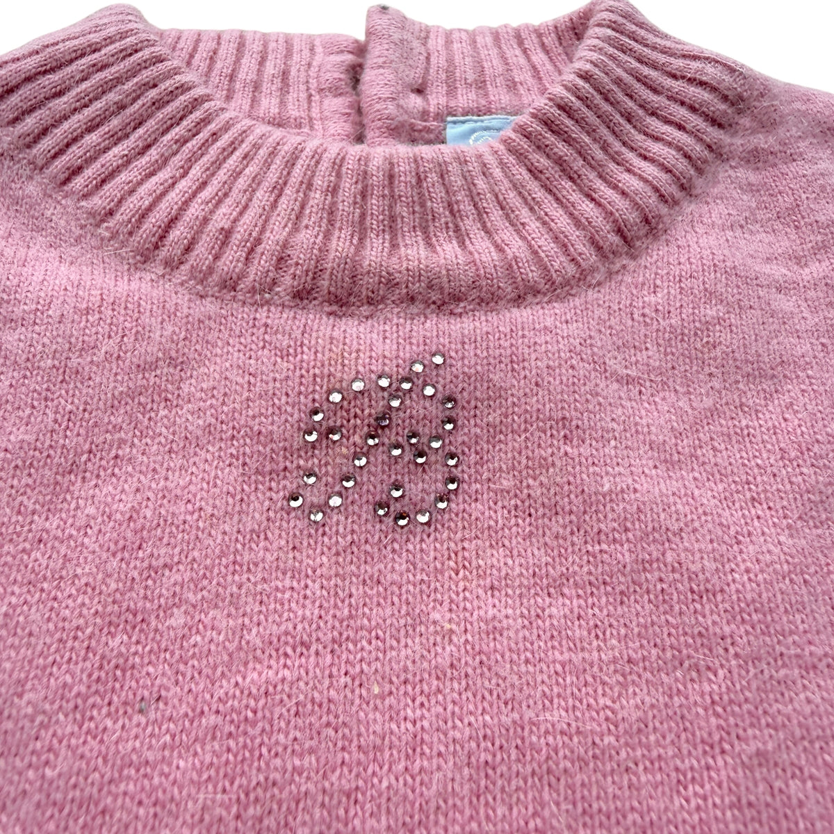 Completo gemelli misto angora con strass Blumarine - 3/4 anni