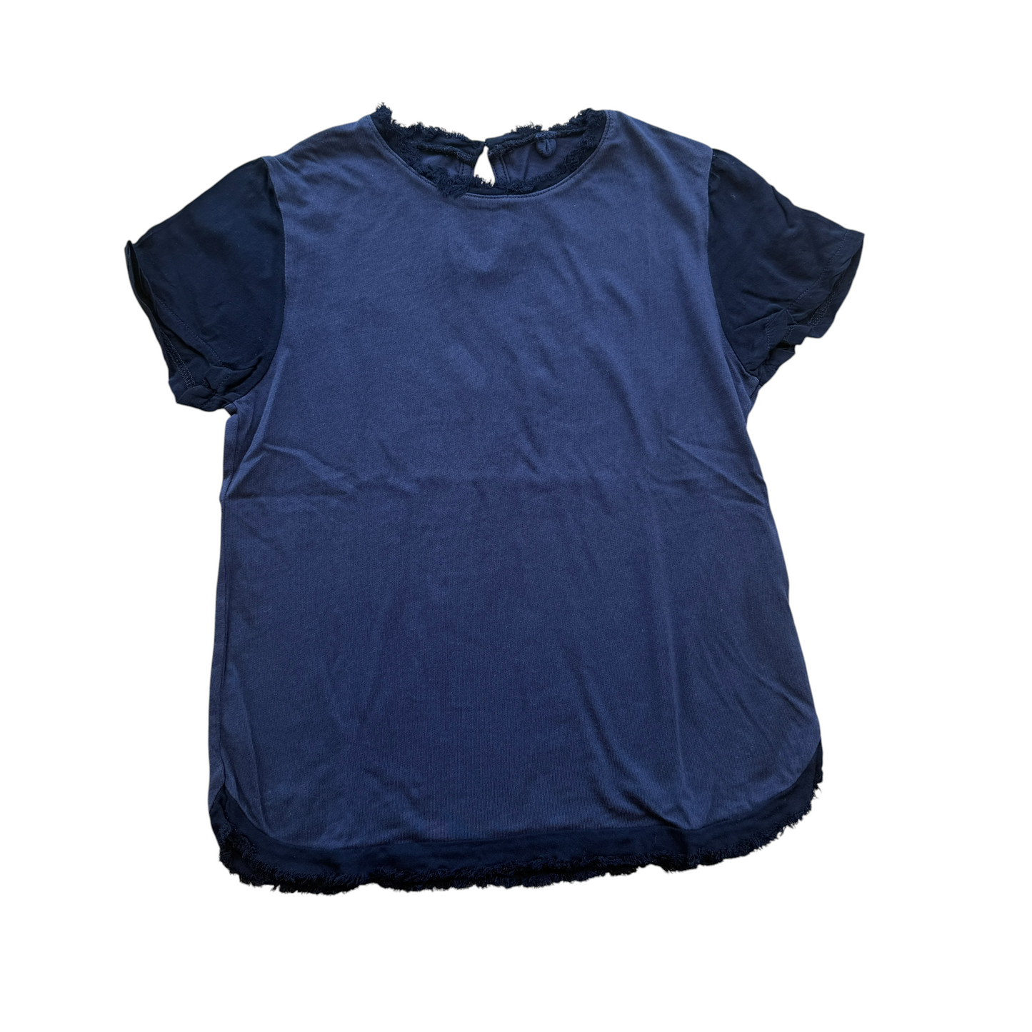 T-shirt blu cotone e viscosa Stella McCartney - 5 anni