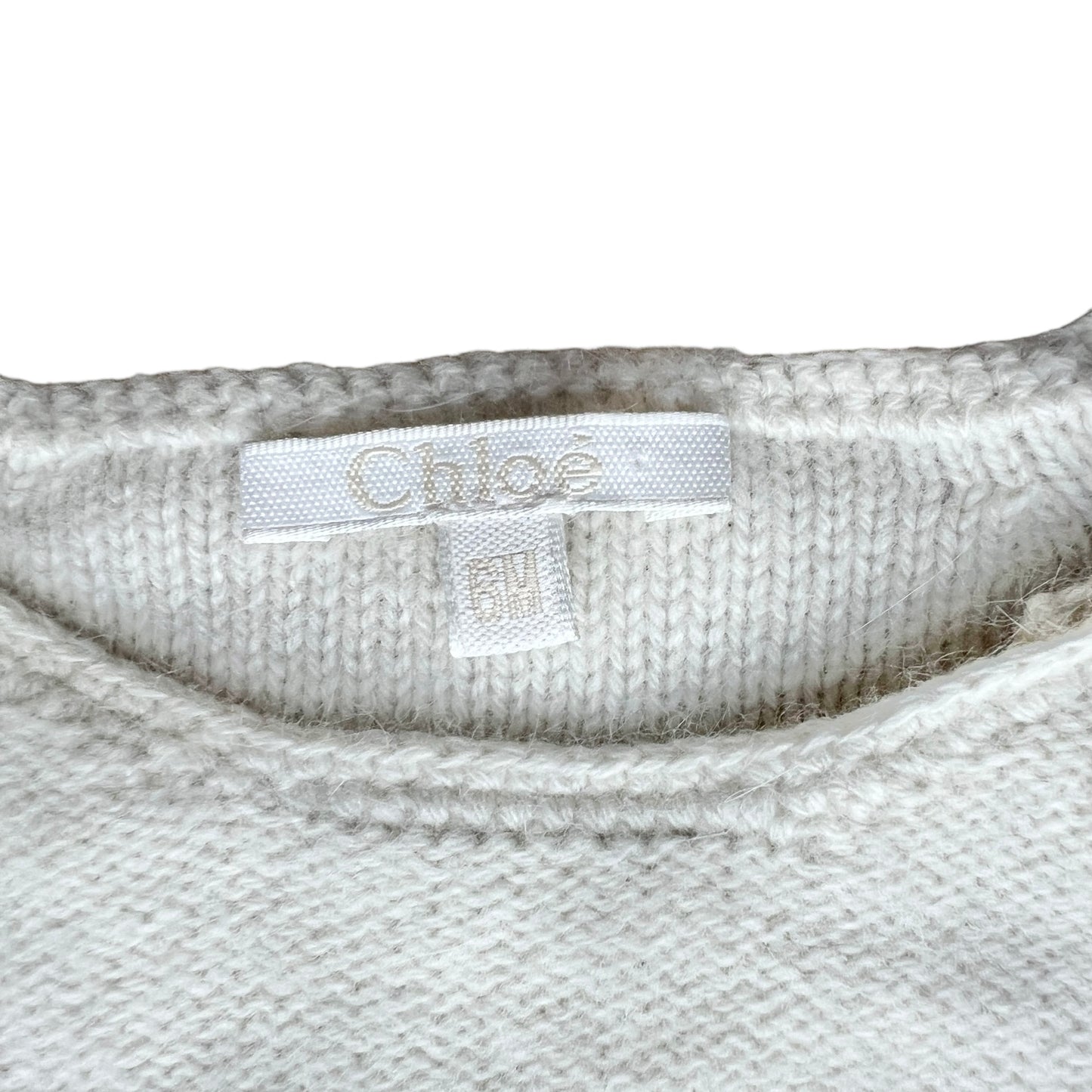 Abito manica corta misto angora Chloè - 6 mesi