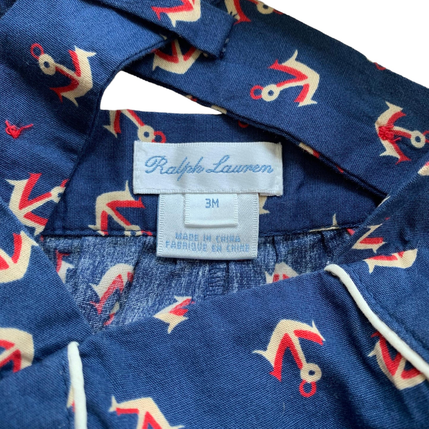 Salopette con ancore Ralph Lauren - 3 mesi