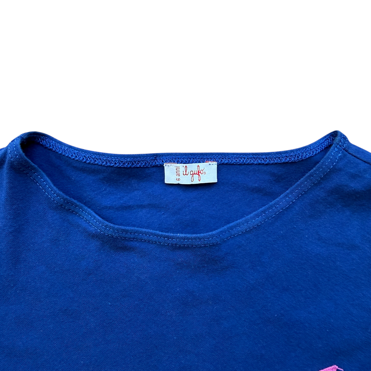 Abito cotone fiore Il Gufo - 6 anni