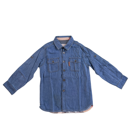 Burberry green shirt - 3 years