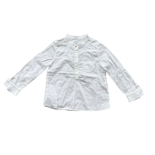 Camicia collo coreana Chloè - 4 anni